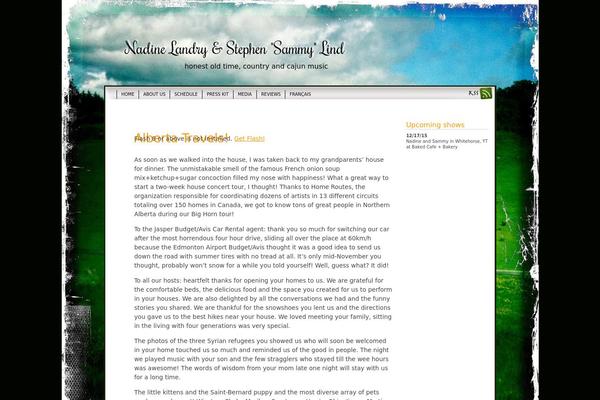 Greener Side theme site design template sample