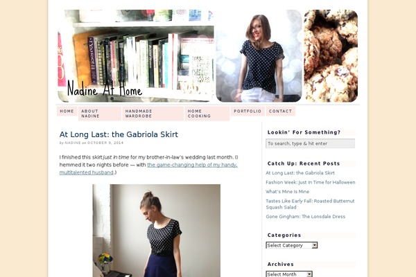 Thesis 1.8.4 theme site design template sample