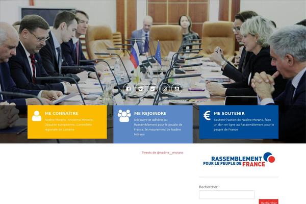 Political theme site design template sample