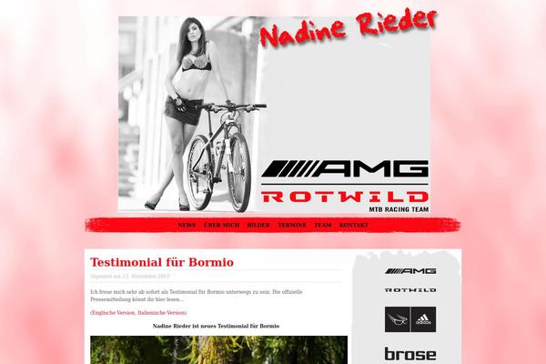 SimplePress theme site design template sample