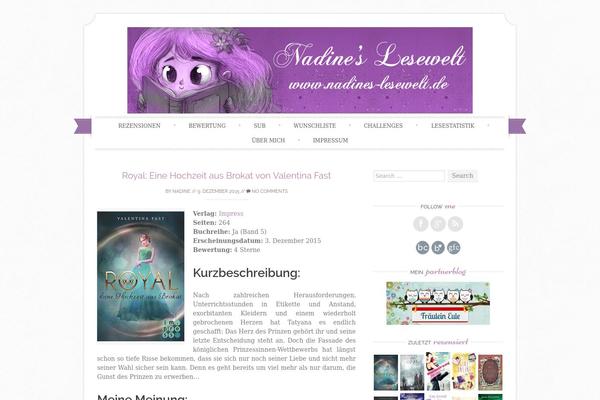 Sugar and Spice theme site design template sample