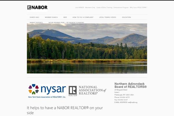 nadkbor.com site used Wp-elegance-4-3