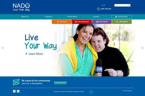 nado.org.au site used Nado