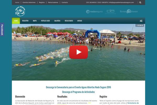 Nexus theme site design template sample
