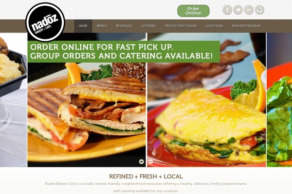 nadozcafe.com site used Fine-food
