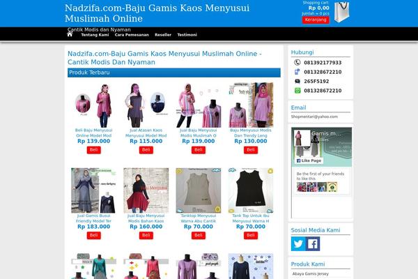 nadzifa.com site used Pasaraya