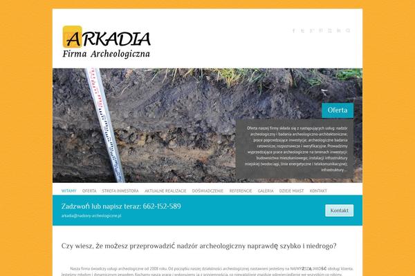 Attitude theme site design template sample