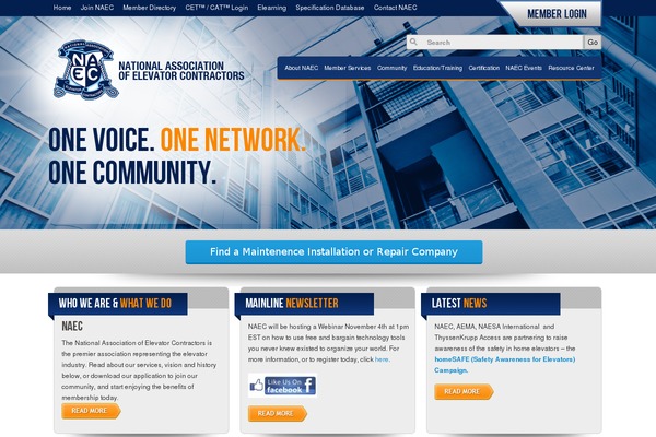 naec.org site used Onlywebsites