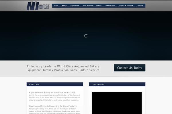 inFocus theme site design template sample