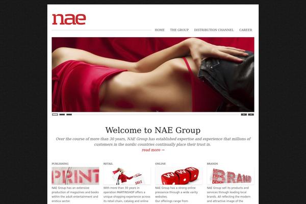 Caliber theme site design template sample