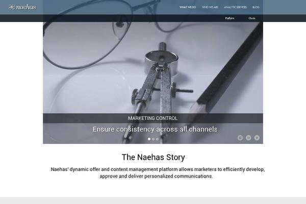 Stack theme site design template sample