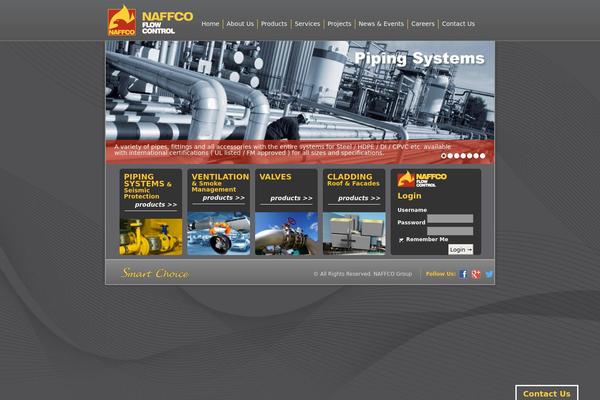 naffcoflow.com site used Presenter-wp