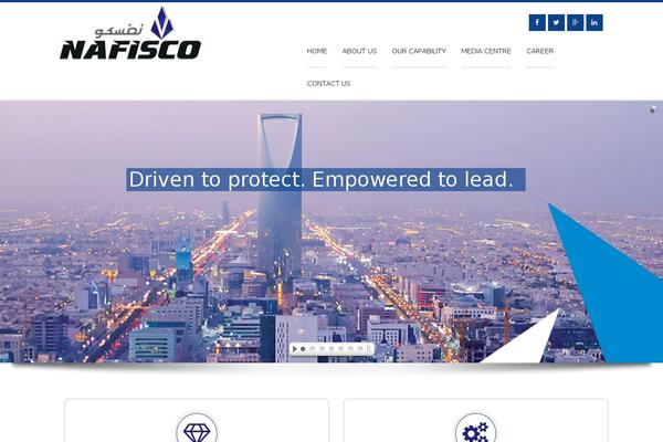 Magnis theme site design template sample