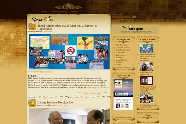 nagablog.com site used Aspire-10