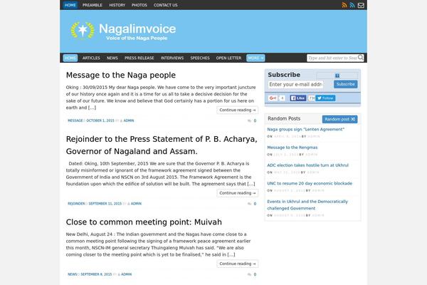 nagalimvoice.com site used Swift
