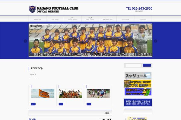 Site using FLV Embed plugin