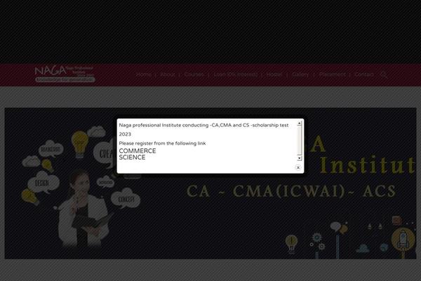 Site using T4B News Ticker plugin