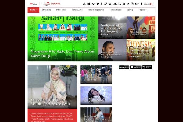 Foxiz theme site design template sample