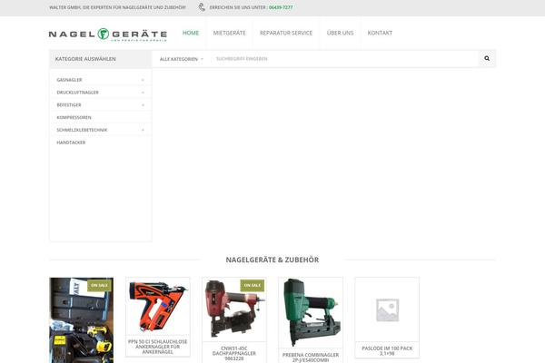 Nielsen theme site design template sample