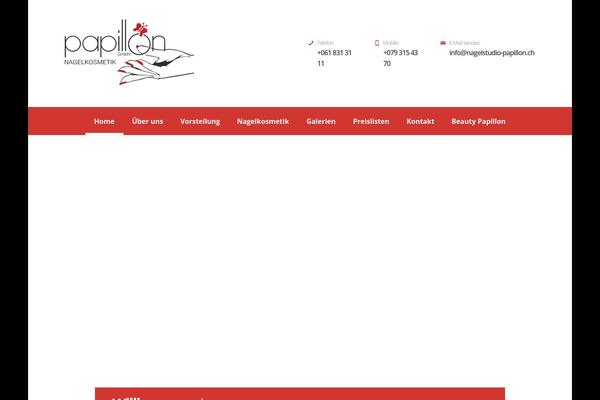 NANCY theme site design template sample