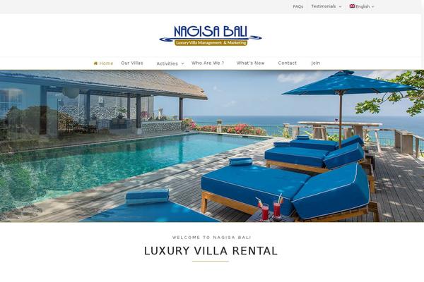 Marina theme site design template sample