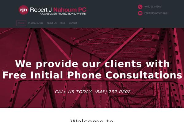 nahoumlaw.com site used Lawman-child