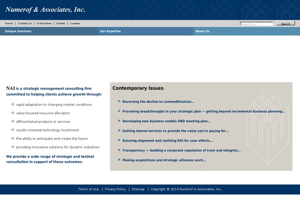 nai-consulting.com site used Numerof