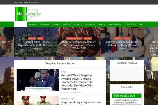 Site using Cool-facebook-widget plugin