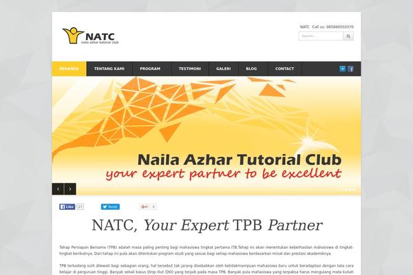 Wpex Pytheas theme site design template sample