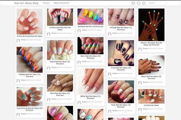 iPin theme site design template sample