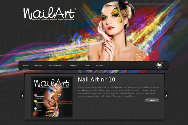 Polished theme site design template sample
