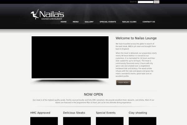 Karma theme site design template sample