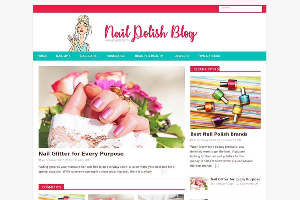 MH Magazine theme site design template sample