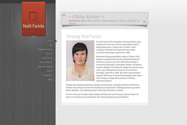 Glider theme site design template sample