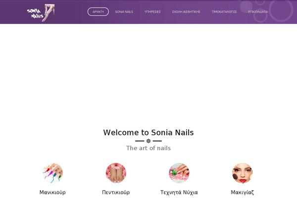 Spa Lab theme site design template sample