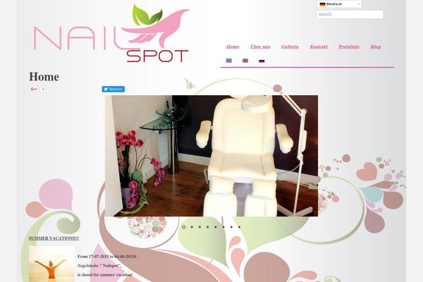 Ultimatum theme site design template sample