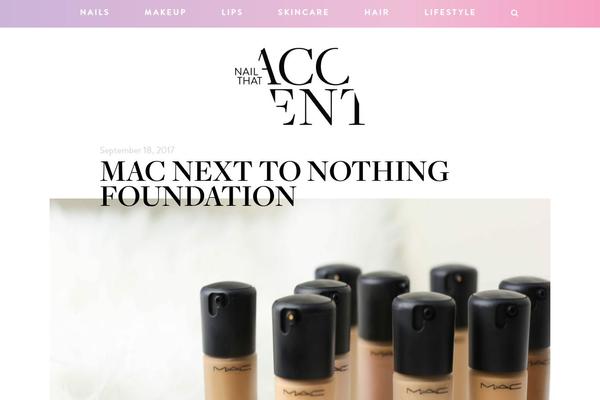 nailthataccent.com site used Nailthataccent