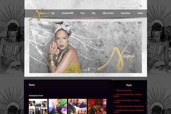 Site using Global Flash Gallery plugin
