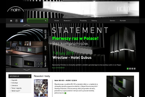 naimaudio.pl site used Naim