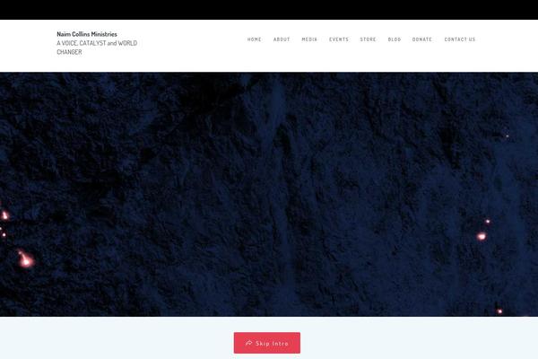 Church-suite theme site design template sample