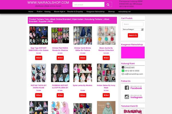 Pasaraya theme site design template sample