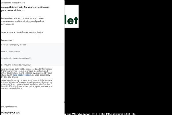 nairaoutlet.com site used Adifier