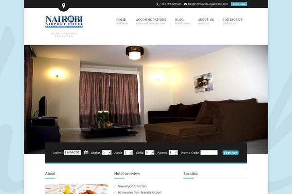 Soho Hotel theme site design template sample