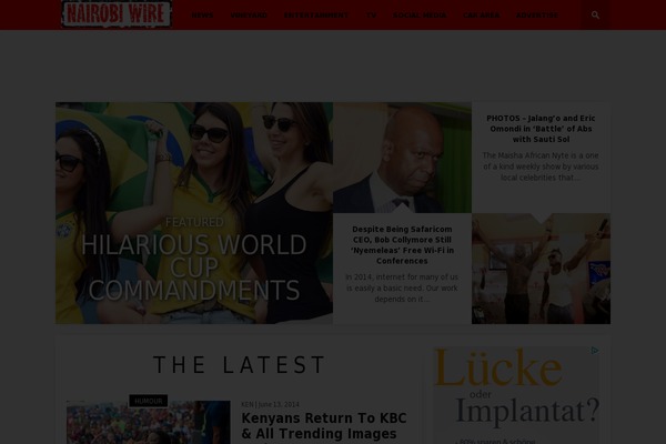 nairobiwire.com site used Localedition-codebase