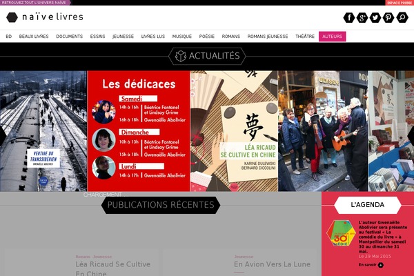 naivelivres.com site used Naive