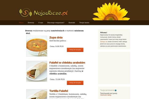 Site using Storefront Product Sharing plugin