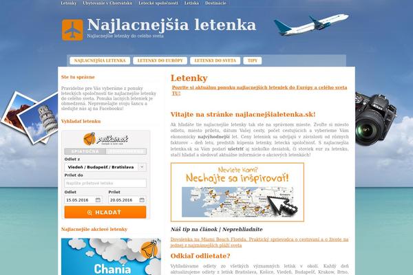 iTravel theme site design template sample
