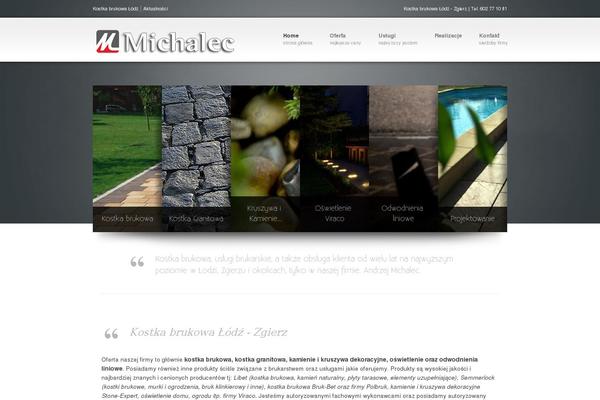Accent theme site design template sample