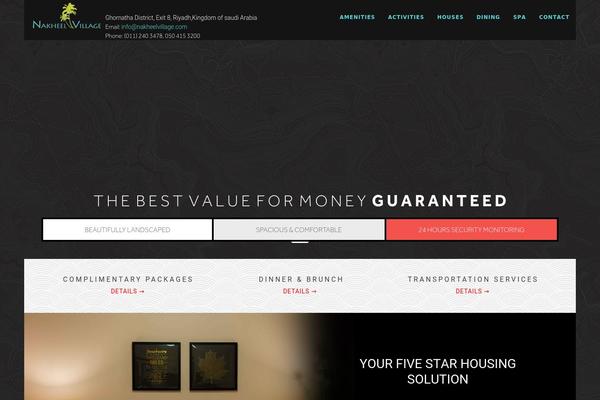 Leisure-child theme site design template sample