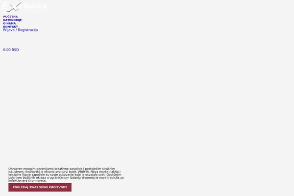 Site using WooCommerce plugin